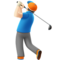 Person Golfing - Light emoji on Apple